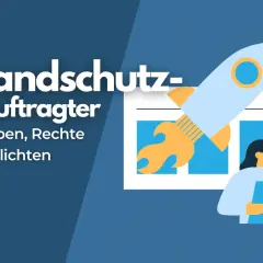 Brand- und Arbeitsschutzbeauftragter werden: Aufgaben, Rechte, Pflichten. Eine Rakete startet, symbolisch für den Aufstieg zum Sicherheitsbeauftragten.