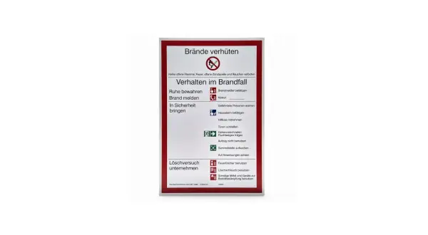 Brandschutzordnung Teil A: Verhaltensregeln im Brandfall. Anweisungen zur Brandverhütung, Meldung, Evakuierung und Brandbekämpfung.