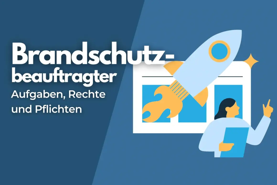 Brand- und Arbeitsschutzbeauftragter werden: Aufgaben, Rechte, Pflichten. Eine Rakete startet, symbolisch für den Aufstieg zum Sicherheitsbeauftragten.
